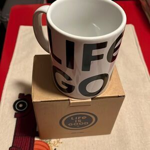 NIB Life is Good mug